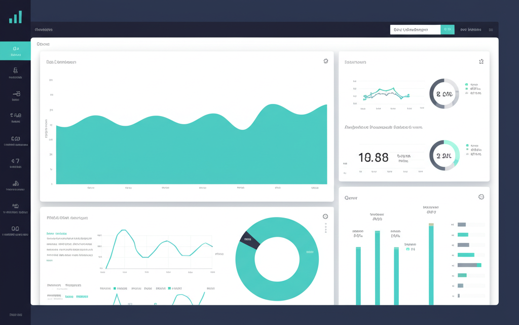 Financial analytics dashboard